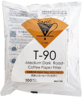 Filtro de Papel Cafec T-90 Medium Dark Roast