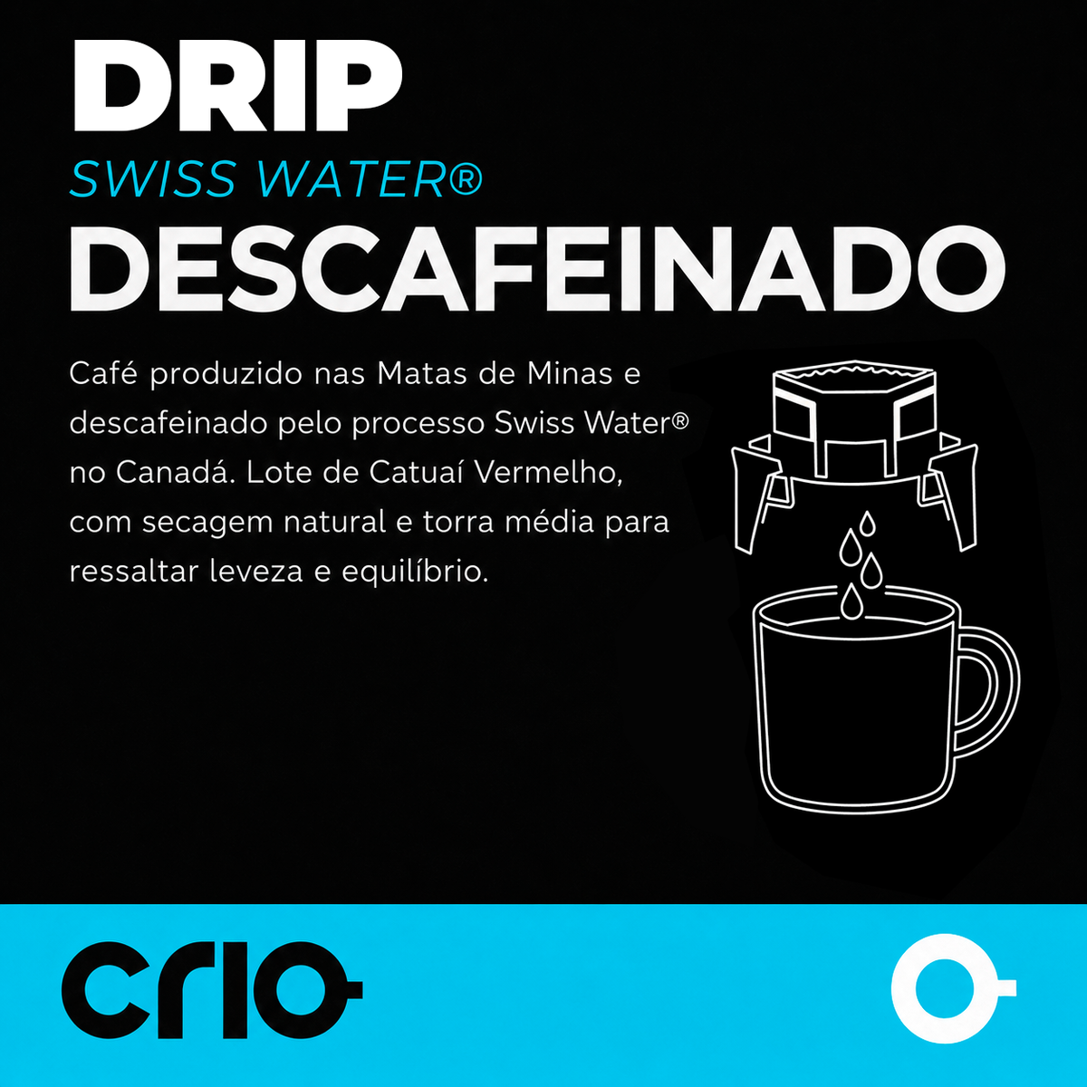 Drip Coffee Descafeinado (10 unidades)