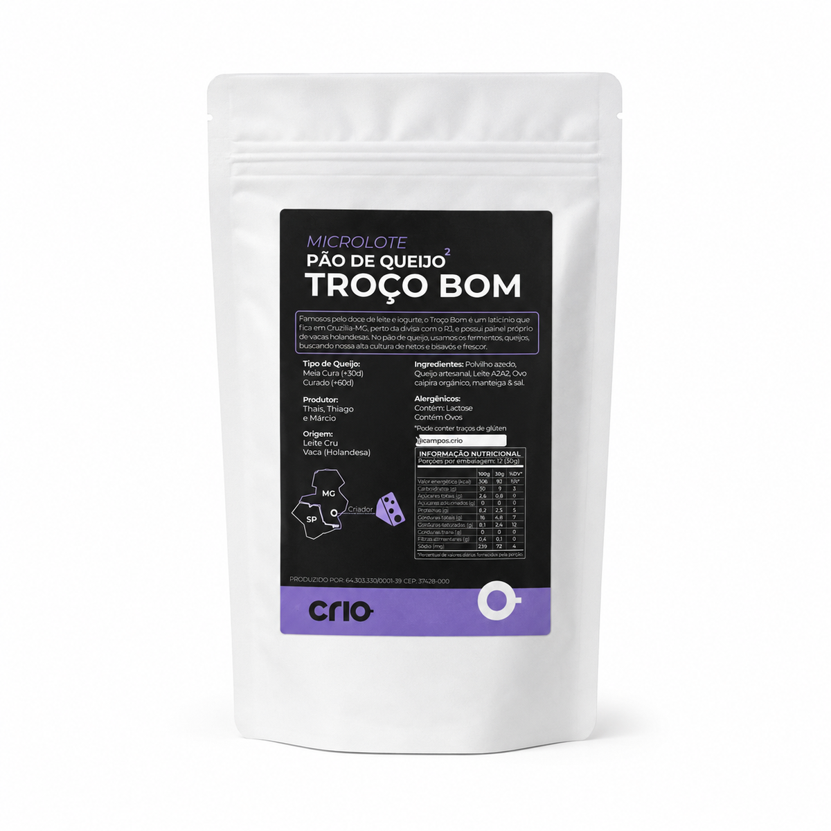 Pão de Queijo Microlote 500g