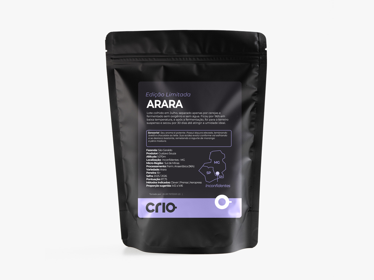 Microlote Arara (Gianduia) - 250g