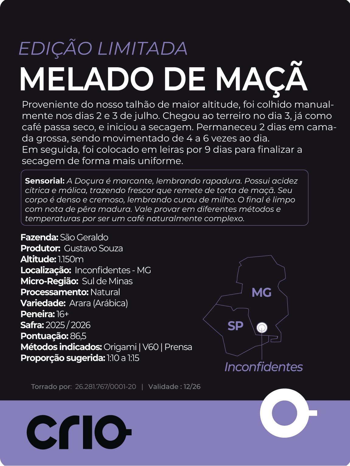Edição Limitada - Melado de Maçã - 250g