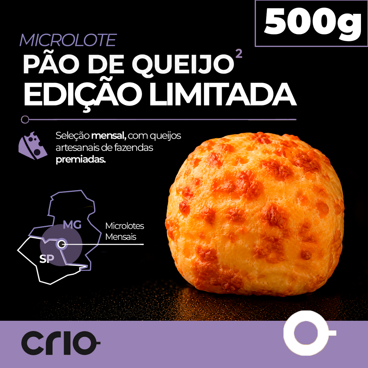 Pão de Queijo Microlote 500g